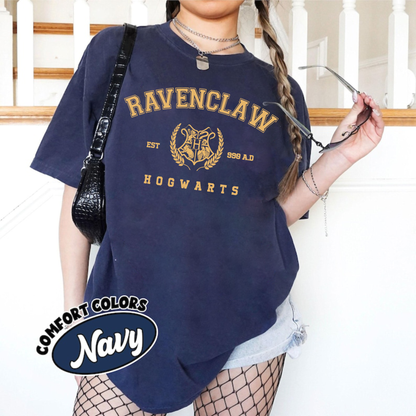 Harry House Shirt for Fans | Hogwarts Crest Unisex Tee